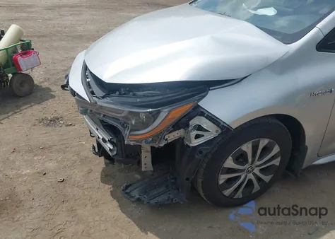 2021 Toyota Corolla Hybrid Le from USA, damaged, VIN JTDEAMDEXMJ022331